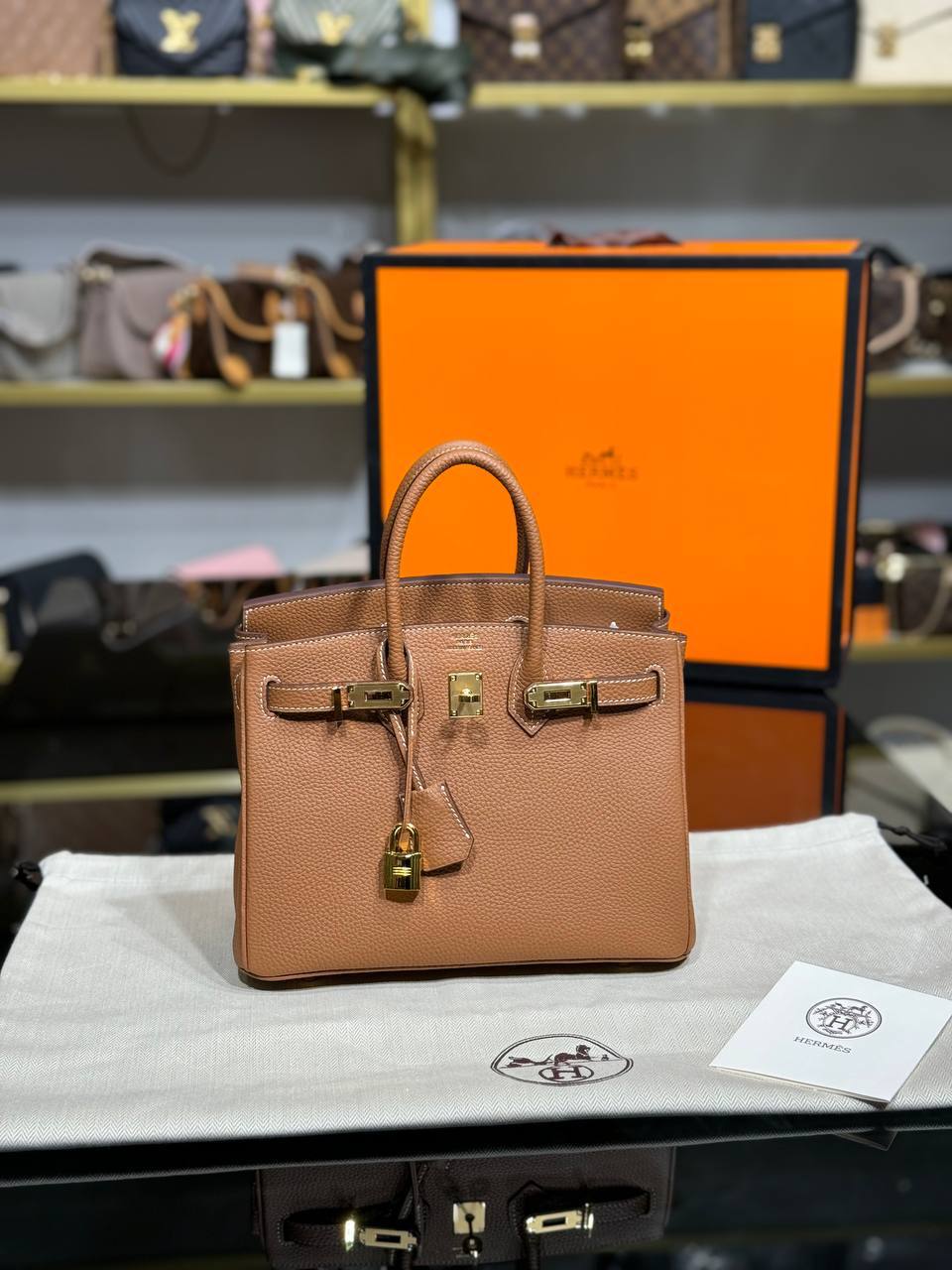 H Birkin 25 Togo Genuine Leather