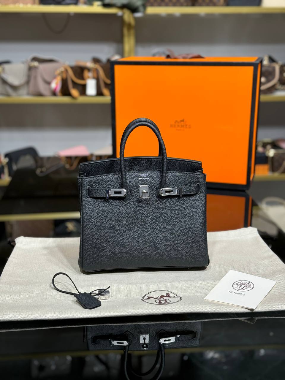 H Birkin 25 Togo Genuine Leather