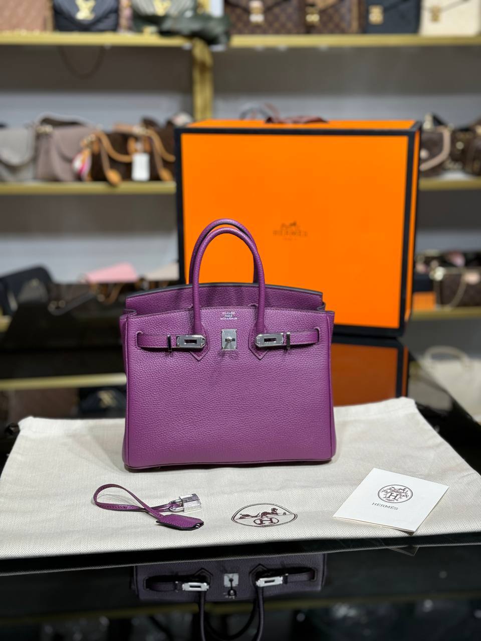 H Birkin 25 Togo Genuine Leather