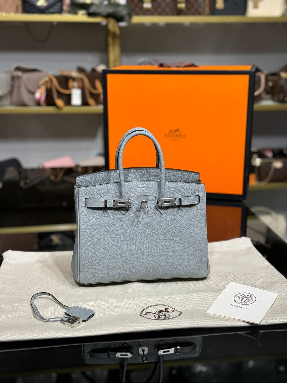 H Birkin 25 Togo Genuine Leather