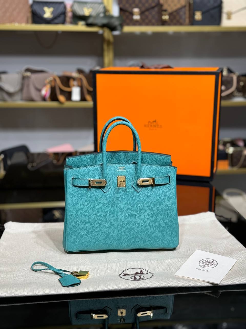 H Birkin 25 Togo Genuine Leather